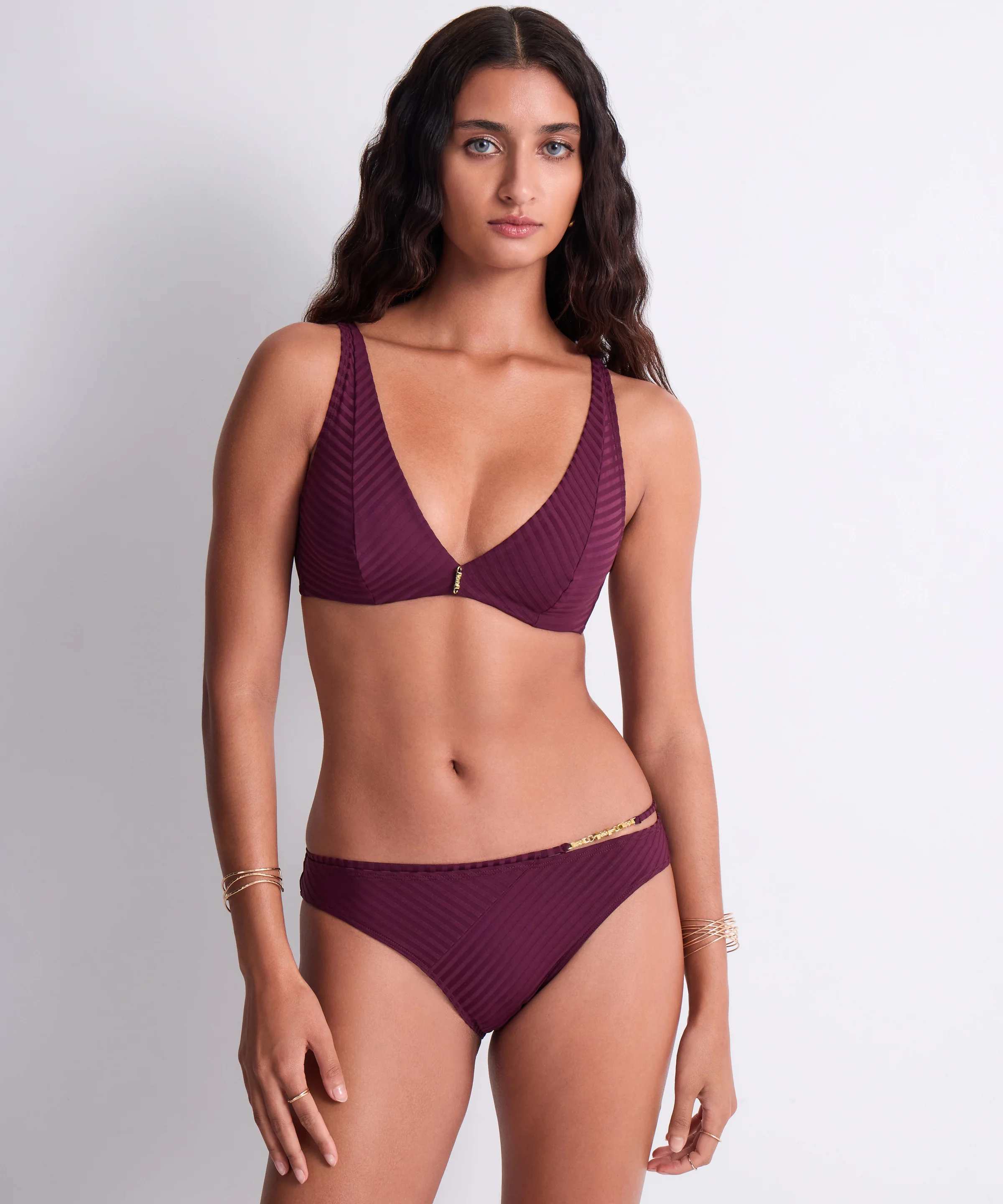 Sun Pop Bas de maillot de bain brésilien Açaï - Image 2