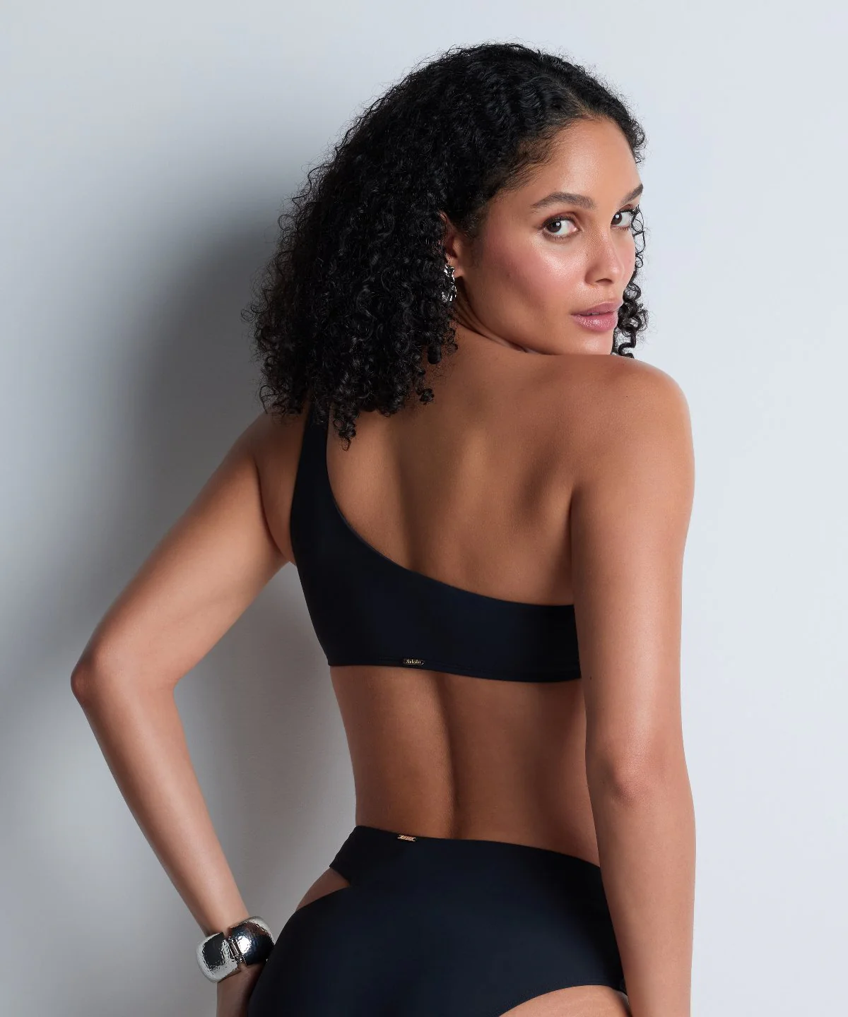 Summer Essence Bas de maillot de bain taille haute Black - Image 4