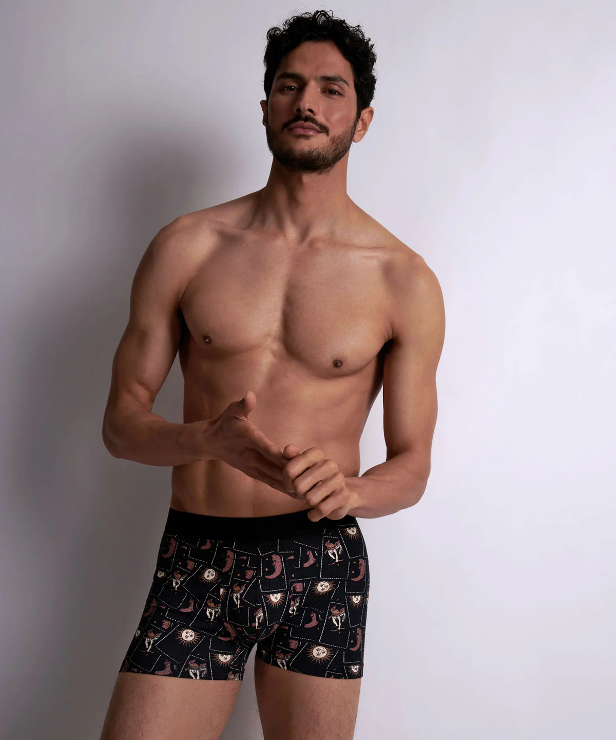 Aubade Homme Boxer homme Tarot Noir - Image 2