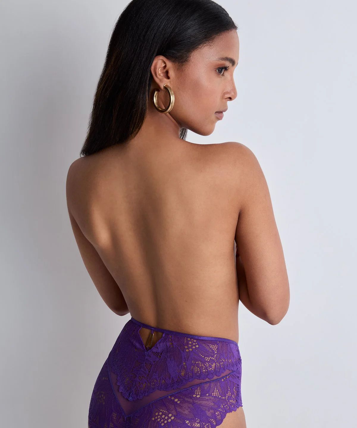 Flowermania Culotte taille haute Poison Purple - Image 6