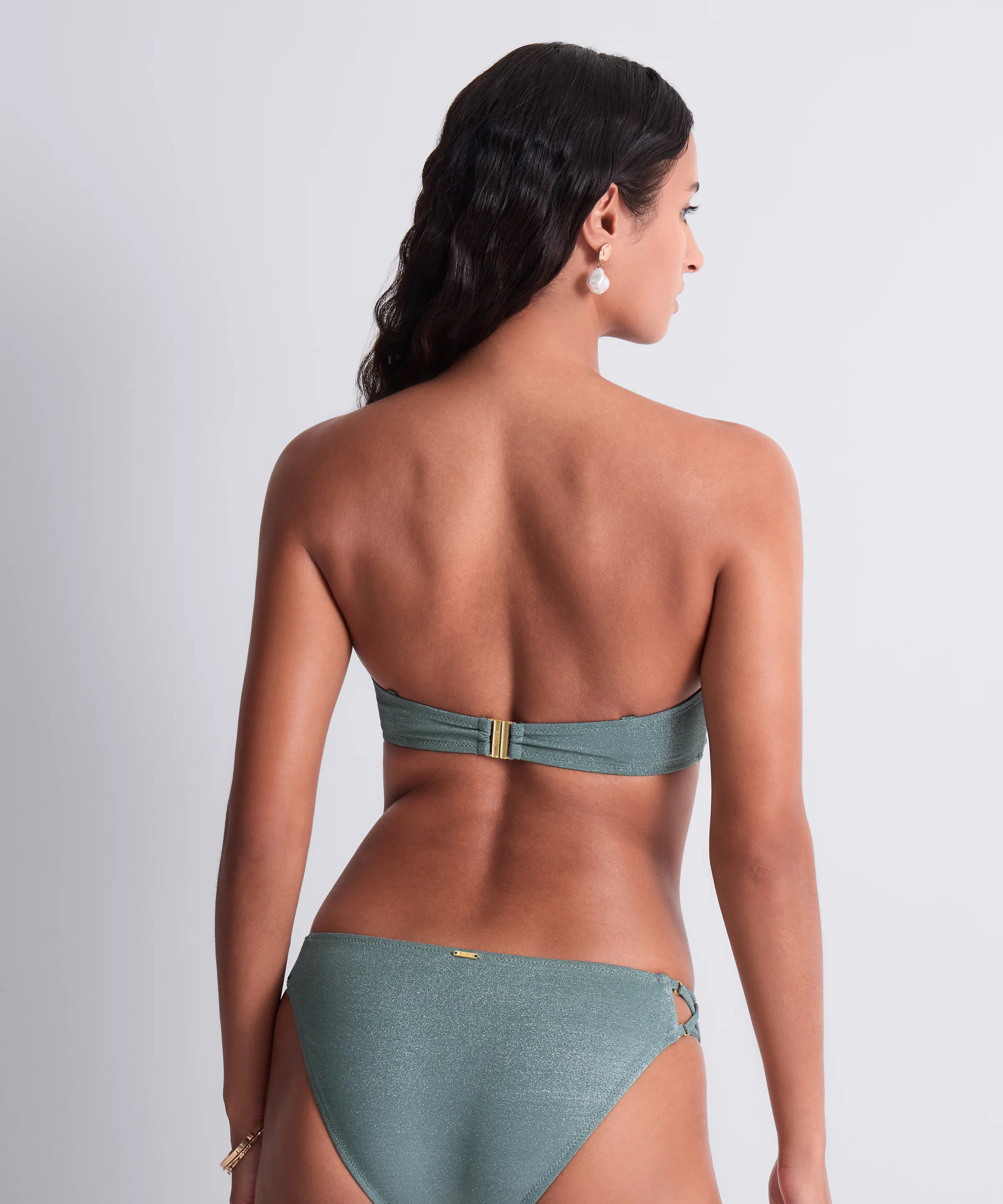 Summer Glow Haut de maillot de bain Bandeau souple Aqua - Image 3