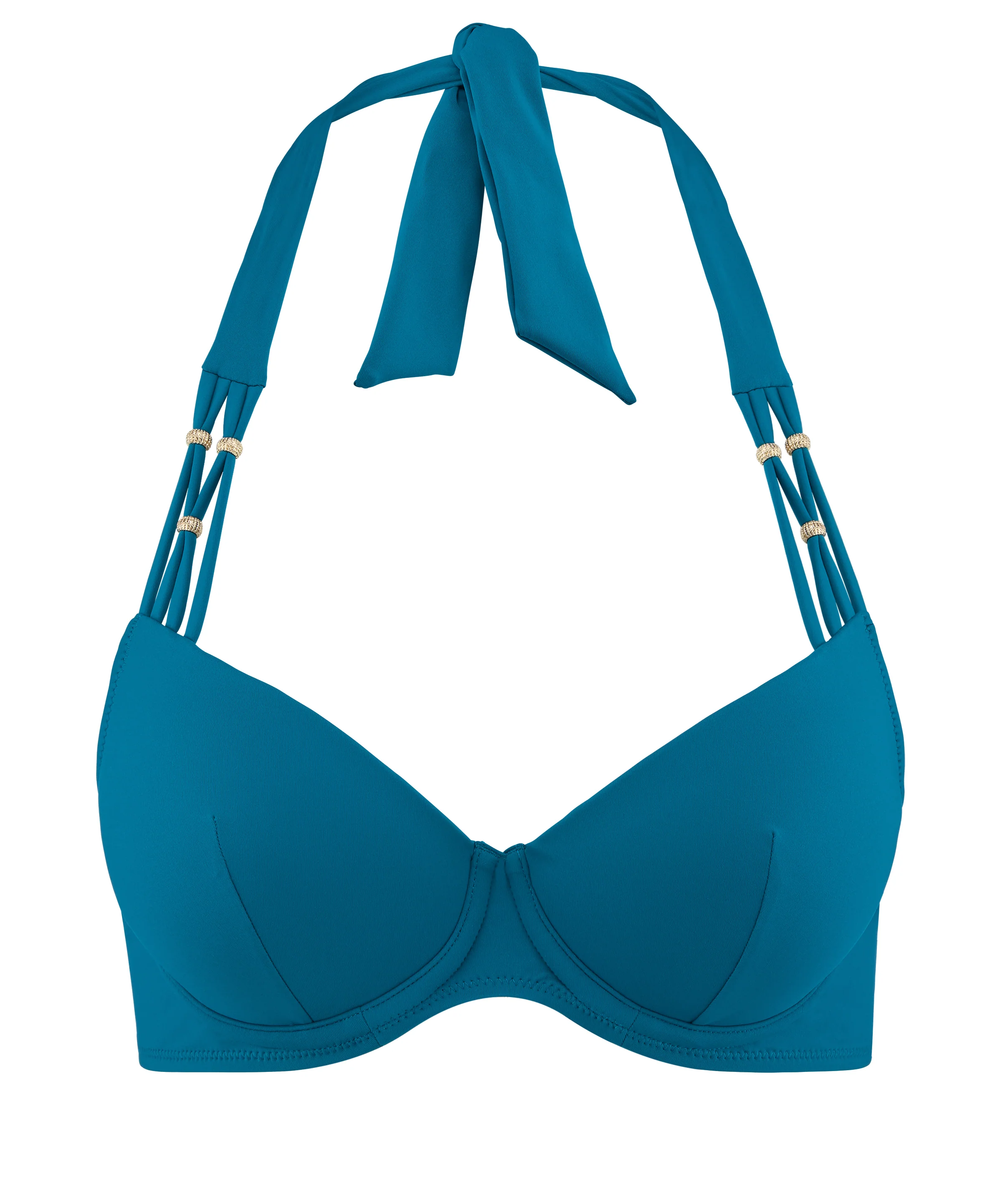 Secret Laguna Haut de maillot de bain Push-up coques Teal