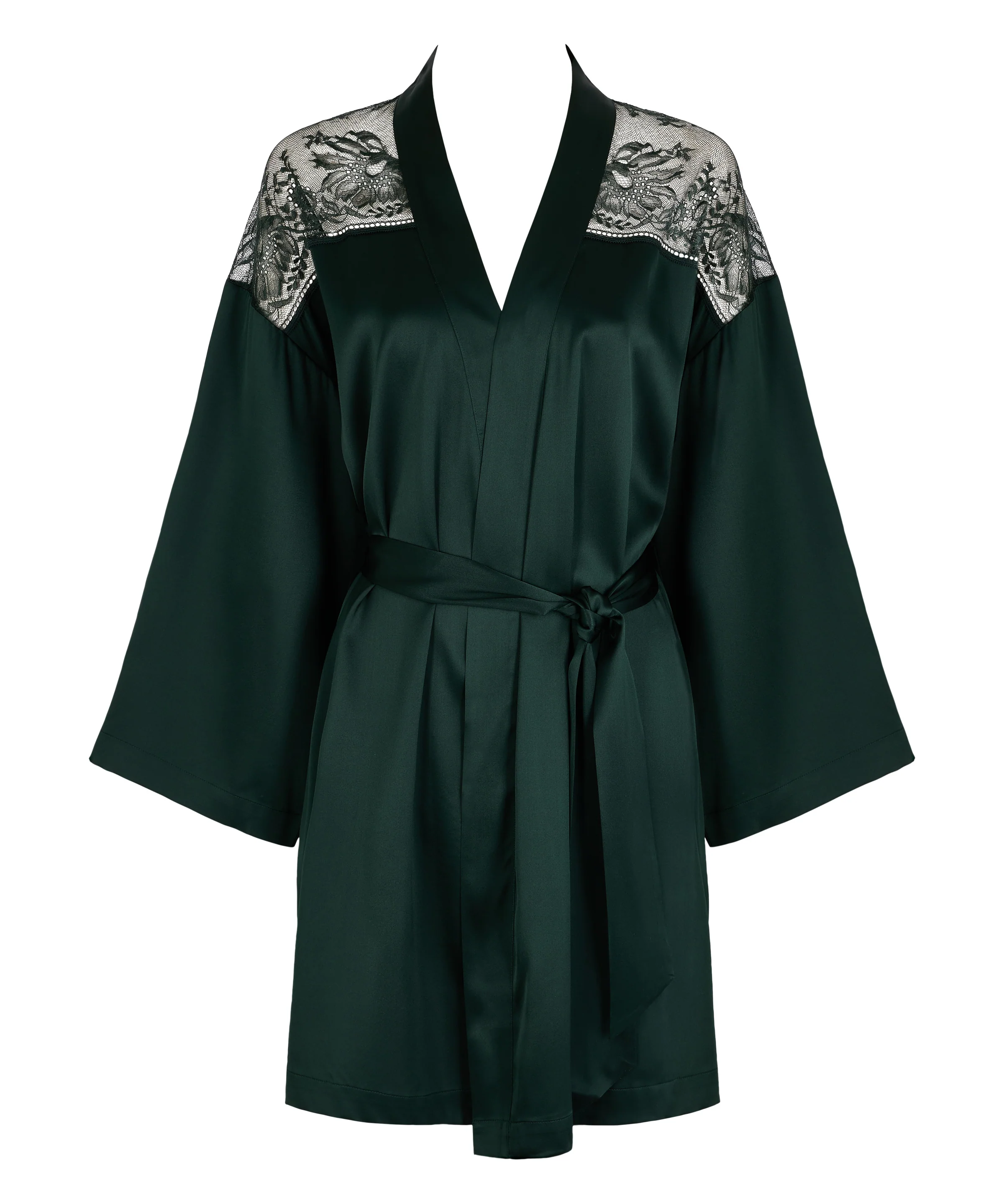 Midnight Whisper Kimono Mysterious Green - Image 6