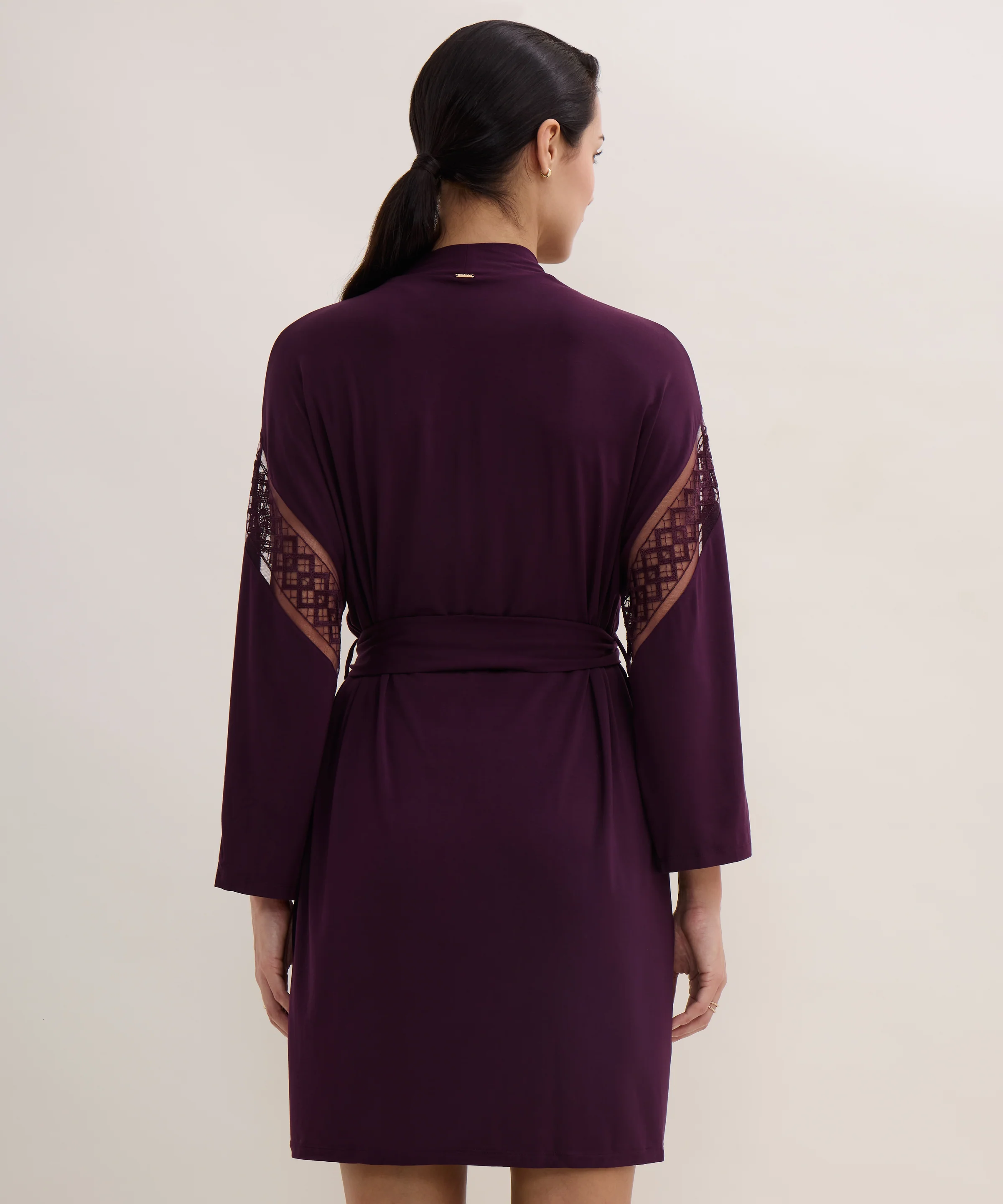 Sweet Obsession Kimono Deep Berry - Image 3