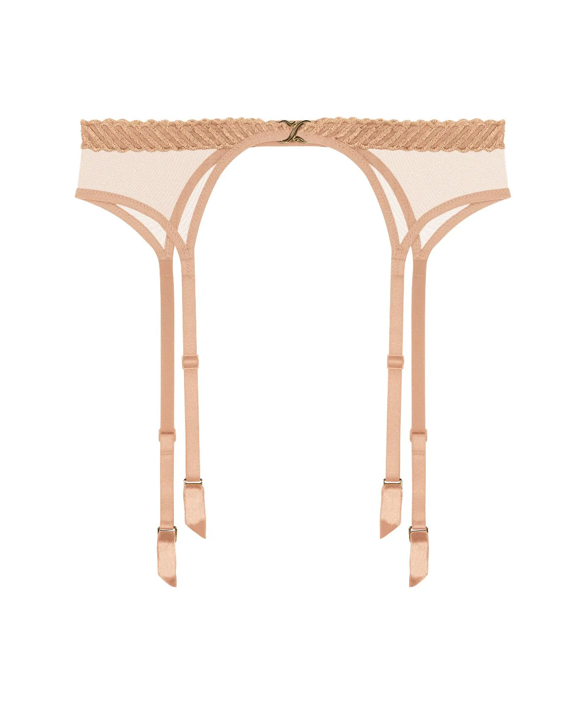 Sheer Emotion Porte-jarretelles Sand - Image 3