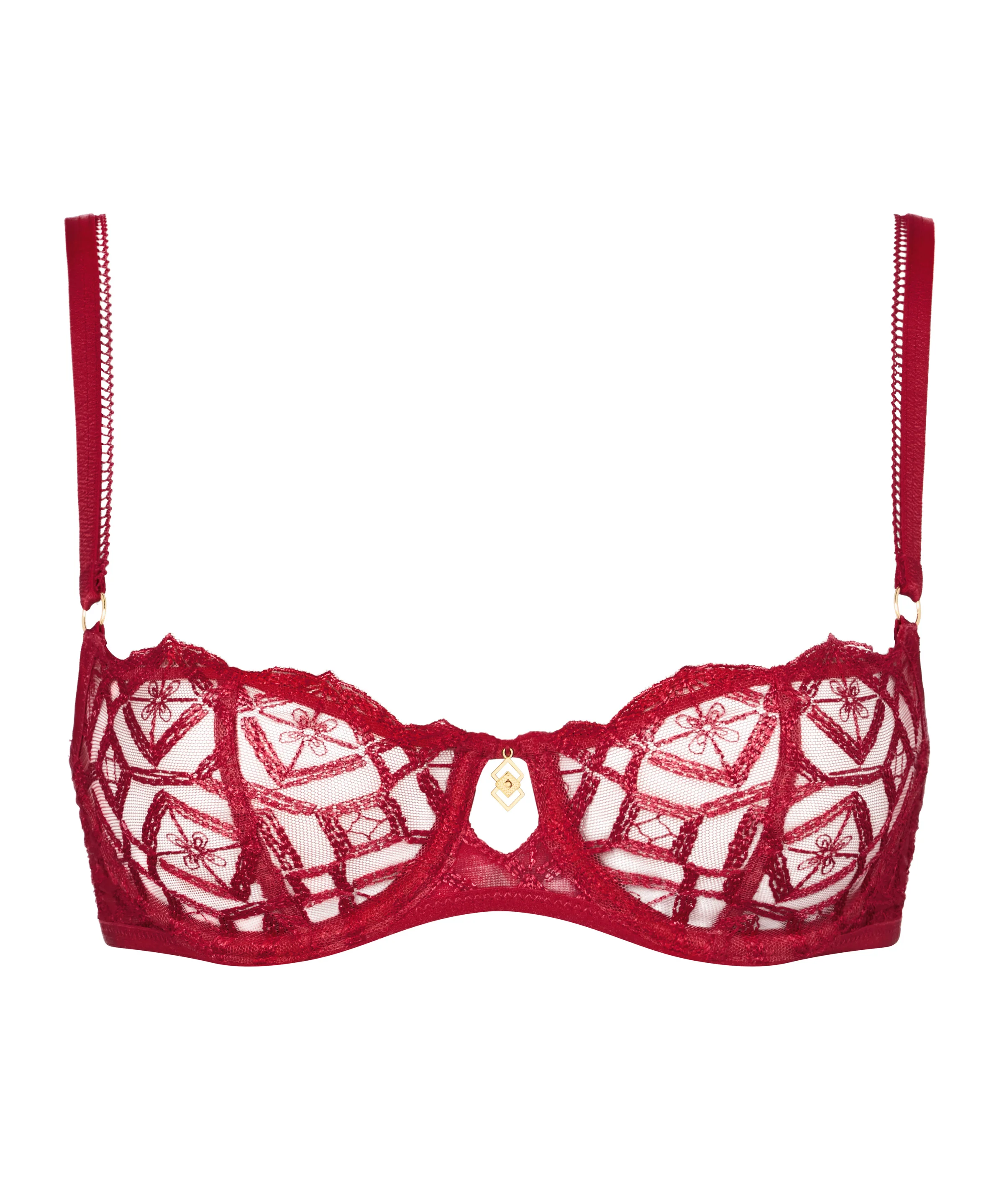 Sense of Illusion Soutien-gorge Corbeille avec armatures Red Berry - Image 3