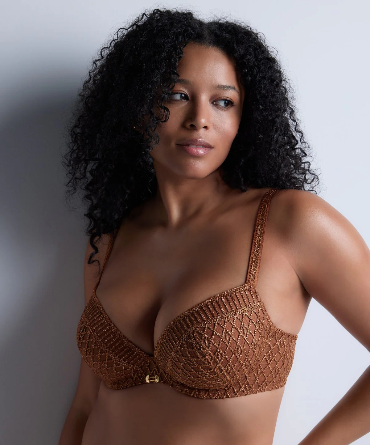 Stardust Dream Soutien-gorge Push-up coques Amber Gold - Image 2