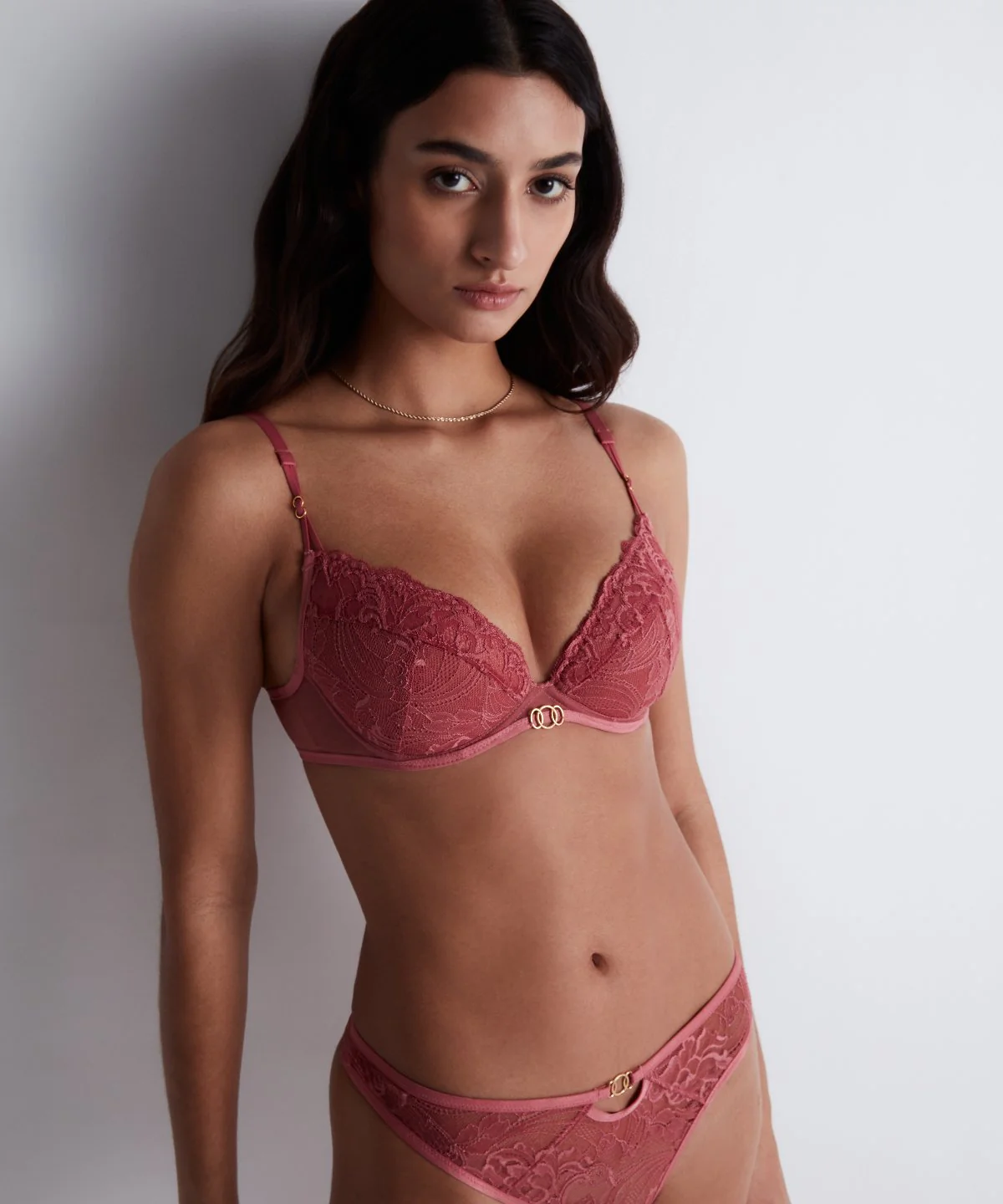 Feeling Myself Soutien-gorge Push-up coussinets Rosewood - Image 3