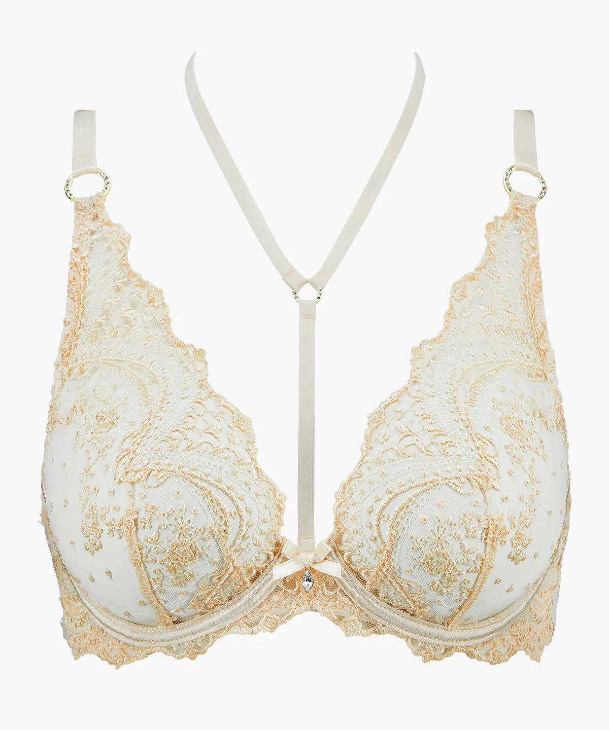 Écrin Noir Soutien-gorge Triangle avec armatures Silk Heaven