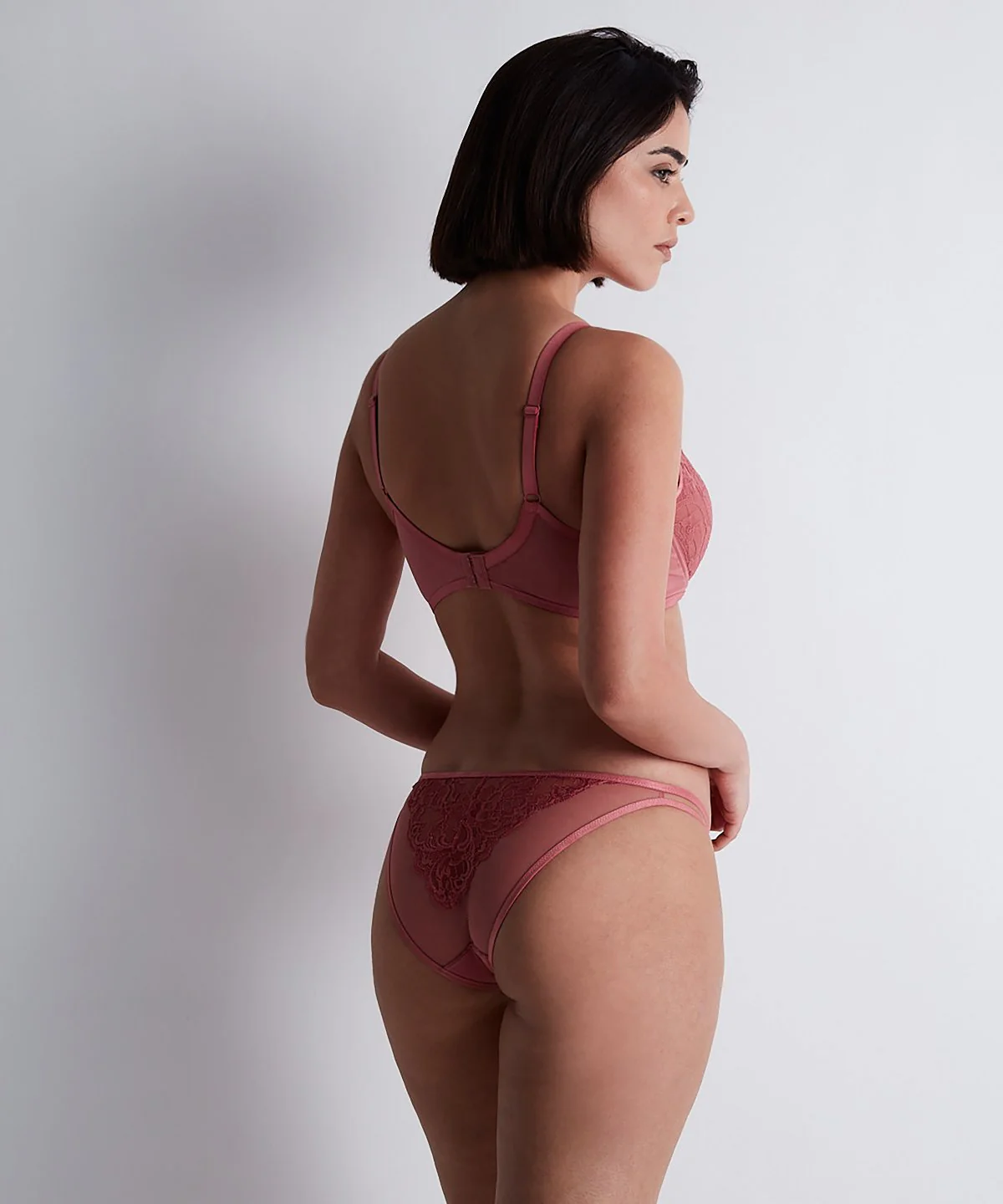Feeling Myself Soutien-gorge Triangle avec armatures Rosewood - Image 10