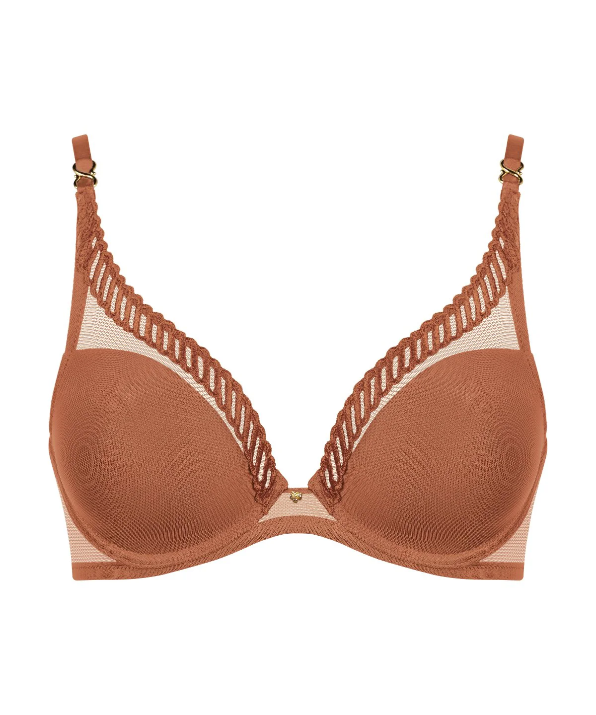 Sheer Emotion Soutien-gorge Triangle avec armatures Honey