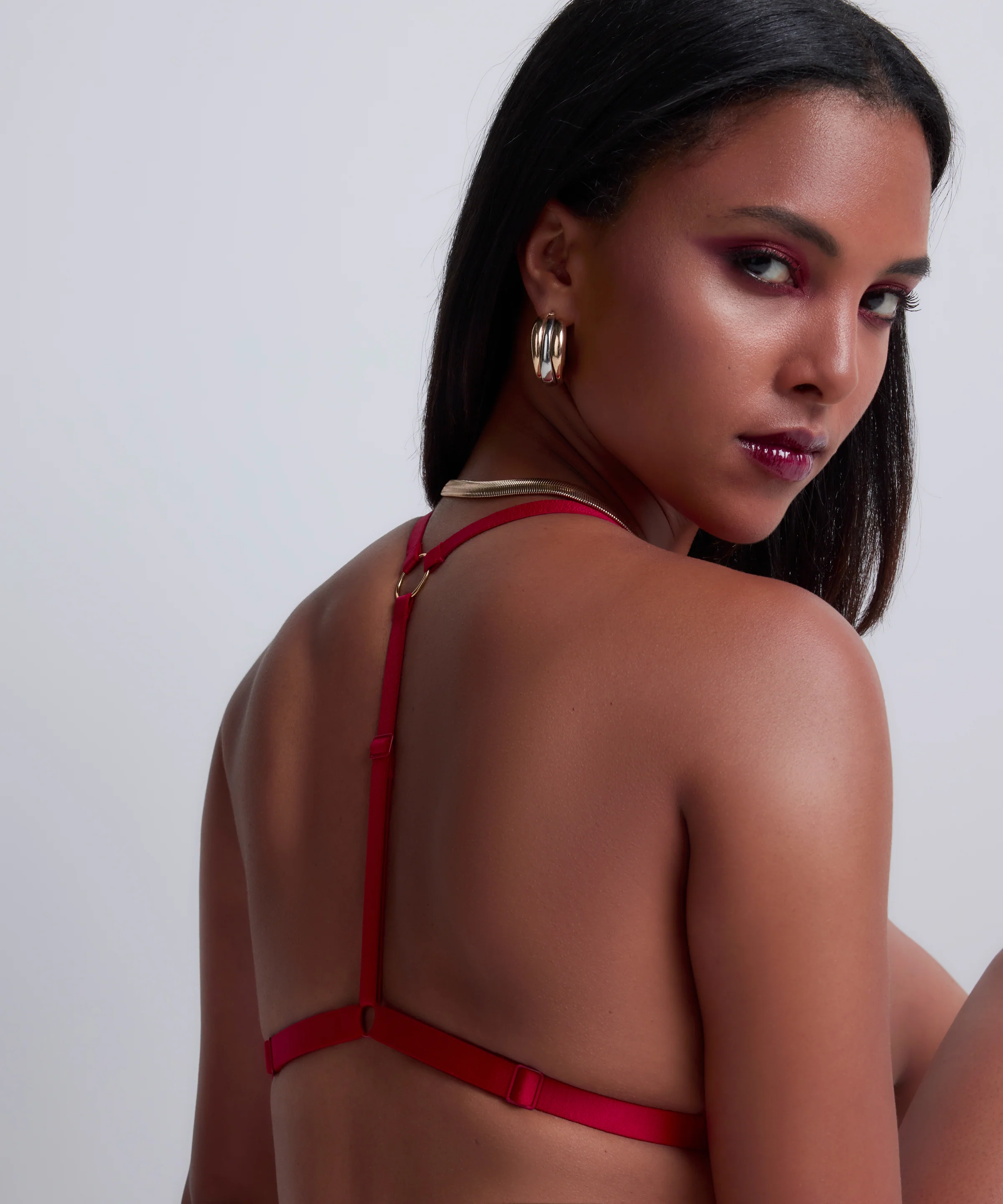 Sense of Illusion Soutien-gorge Triangle bralette Red Berry - Image 5